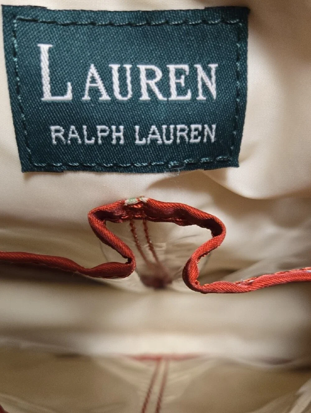 Ralph Lauren Floral Satin Cosmetic Pouch